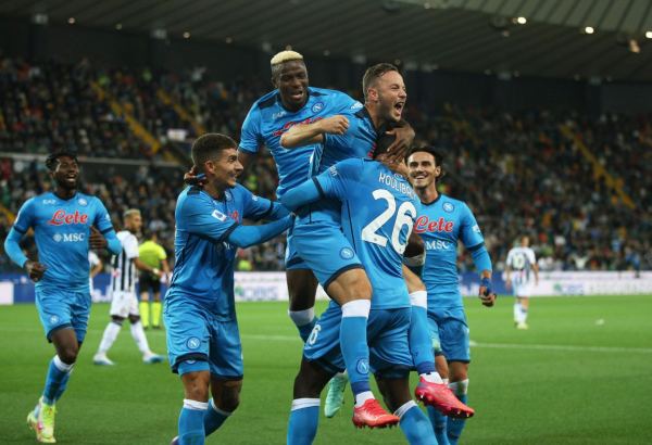 Napoli clinch first Serie A title in 33 years after Udinese draw