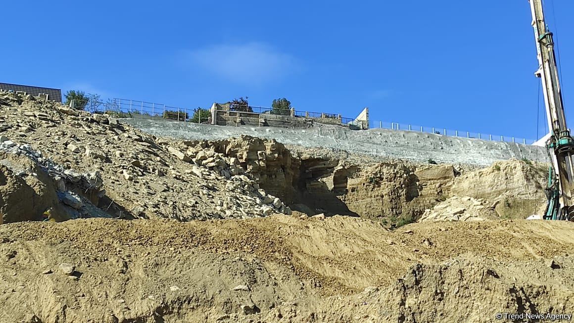 Badamdarda sürüşmənin qarşısını almaq üçün görülən tədbirlər açıqlandı (FOTO)