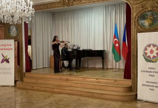 В Праге прошел концерт Джанель Наджафлы Long live Azerbaijan, посвященный Победе Азербайджана (ВИДЕО,ФОТО)