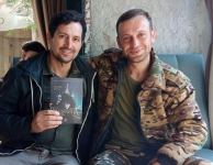 Герой Карабахской войны Сеймур Атилла представил свой первый роман "Элеонора" (ФОТО)