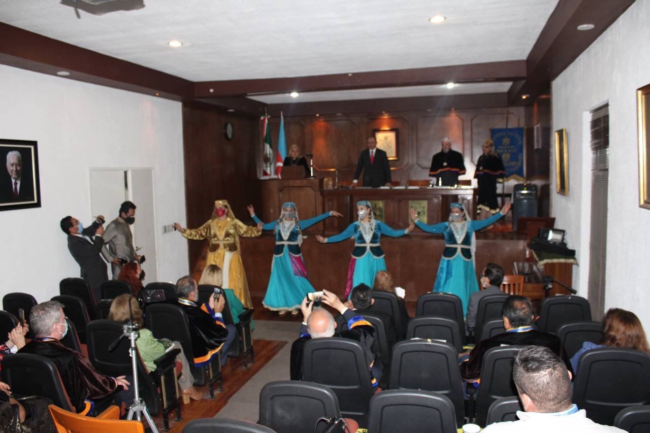 Meksika Milli Tarix və Coğrafiya Akademiyasında müstəqilliyimizin bərpasının 30 illiyinə həsr edilmiş təqdimat olub (FOTO)