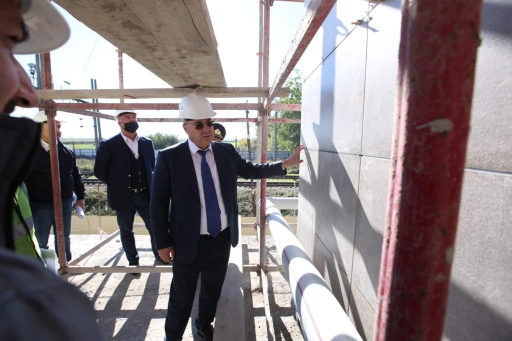 Новый таможенный пост в Азербайджане позволит ускорить грузоперевозки по коридору Север-Юг (ФОТО)