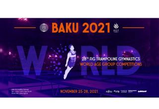 Всемирные соревнования среди возрастных групп в Баку: определились победители в программе синхронных прыжков на батуте