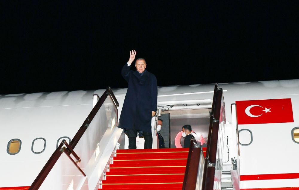 Turkish President Recep Tayyip Erdogan completes official visit to Azerbaijan (PHOTO/VIDEO)