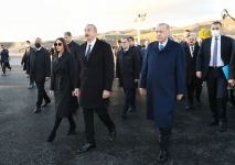 Azerbaijani, Turkish presidents view works done under “smart village” project in Zangilan (PHOTO/VIDEO)