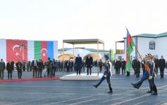 Official welcome ceremony held for Turkish President Recep Tayyip Erdogan in Aghali village, Zangilan district (PHOTO/VIDEO)