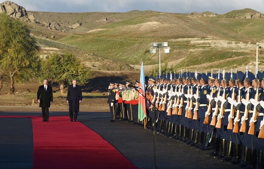 Official welcome ceremony held for Turkish President Recep Tayyip Erdogan in Aghali village, Zangilan district (PHOTO/VIDEO)
