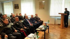 Reps of Turkish National Defense University visit Azerbaijani military educational institutions (PHOTO)