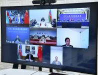 Azərbaycan-Çin hökumətlərarası komissiyasının videokonfrans formatında iclası keçirilib (FOTO)