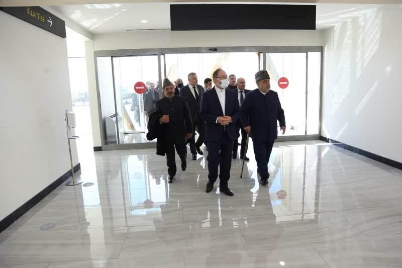 Началась поездка в Карабах религиозных лидеров Азербайджана и Турции (ФОТО)