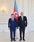 Президент Ильхам Алиев принял верительные грамоты новоназначенного посла  Кыргызстана (ФОТО/ВИДЕО)