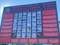 Bərdədə erməni terrorunun qurbanları anılıb (FOTO)
