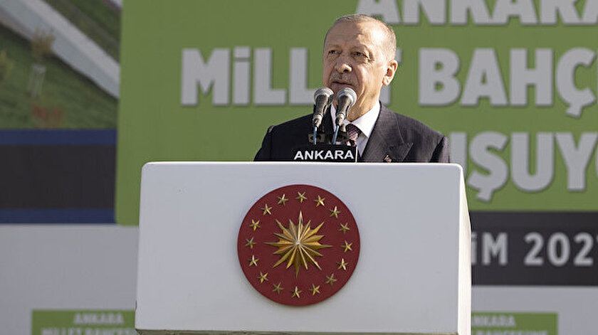 Cumhurbaşkanı Erdoğan AKM Millet Bahçesi'nin açılışında konuştu: 2023'ten sonra hiçbir engel tanımıyoruz