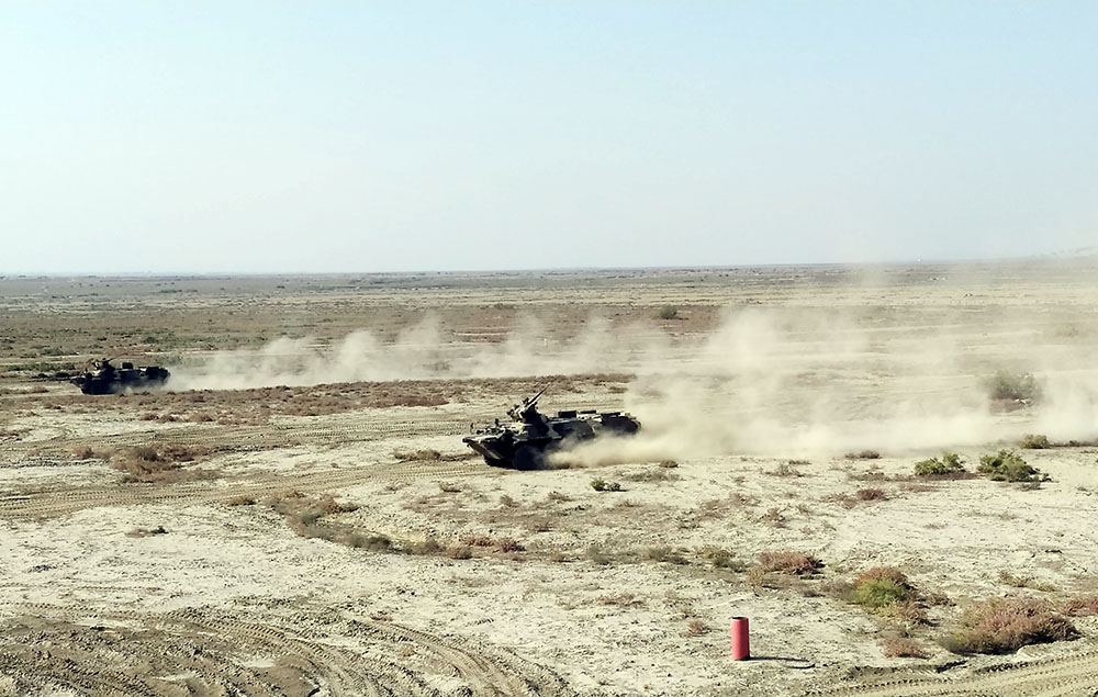Azerbaijan's ground forces take part in competition for best armoured combat vehicle crew (PHOTO/VIDEO)
