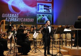 Heydər Əliyev Sarayında “Qarabağ Azərbaycandır!” adlı konsert təşkil olunub (FOTO)