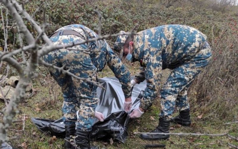Remains of Armenian soldier found in Azerbaijan’s liberated Jabrayil district