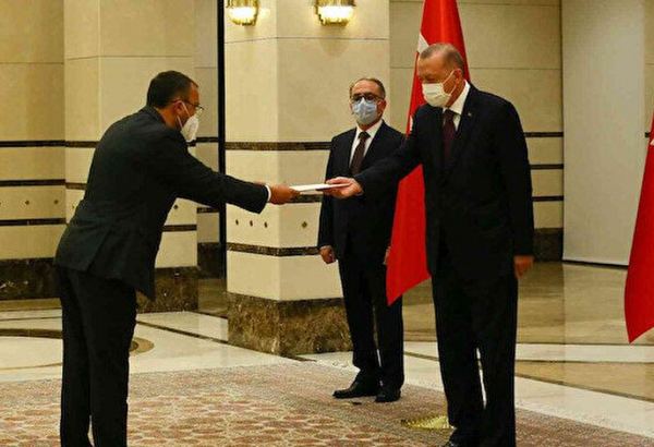 Cumhurbaşkanı Erdoğan Ukrayna Büyükelçisi Bodnar’ı kabul etti