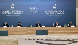 President Ilham Aliyev delivers speech at opening of VIII Global Baku Forum - "The World after COVID-19" (PHOTO/VIDEO)