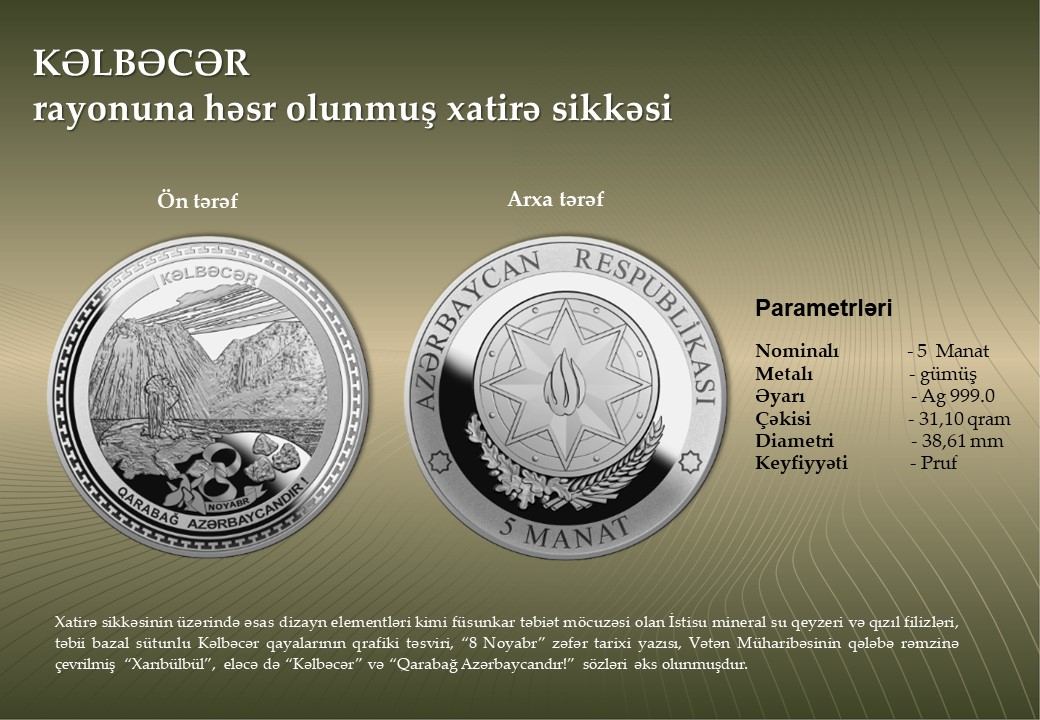 Azerbaijan to issue commemorative banknotes, coins in connection with Victory Day (PHOTO) - Gallery Image