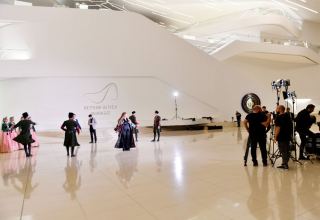 Concert program dedicated to Azerbaijan's Victory Day being filmed at Heydar Aliyev Center in Baku (PHOTO)