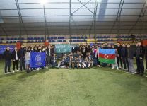 "Könüllü gömrükçü" dəstəsinin futbol komandası "Zəfər Liqası" futbol turnirinin qalibi olub (FOTO)