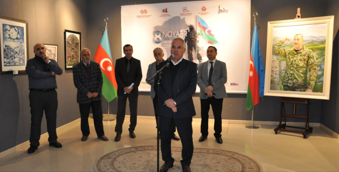 В Баку открылась экспозиция "Смелость побеждать", посвященная Дню Победы (ФОТО)