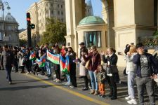 Victory march and flash mob held in Baku (PHOTO/VIDEO)