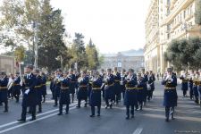 Bakıda Zəfər yürüşü və flaşmobu keçirilib (FOTO/VİDEO) (ƏLAVƏ OLUNUB)