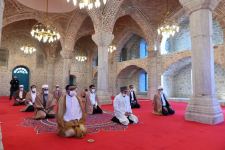 Thanksgiving prayer performed at Yukhari Govhar Agha mosque in Shusha (PHOTO)