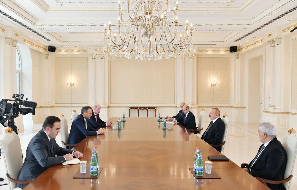 Президент Ильхам Алиев принял генерального исполнительного директора группы BP (ВИДЕО)