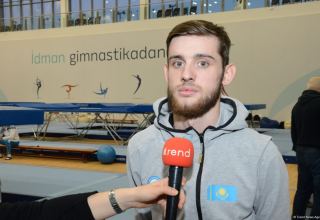 Федерация гимнастики Азербайджана всегда очень хорошо организовывает соревнования – спортсмен из Казахстана