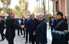 Президент Ильхам Алиев принял участие в церемонии открытия нового здания секретариата Тюркского совета (ФОТО/ВИДЕО)