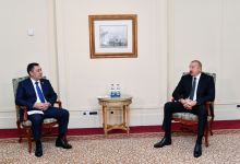 Президент Ильхам Алиев встретился в Стамбуле с Президентом Кыргызстана Садыром Жапаровым (ФОТО/ВИДЕО)