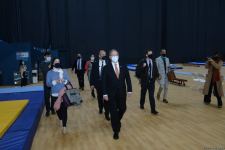 Посол США в Азербайджане посетил Национальную арену гимнастики в Баку (ФОТО)