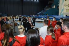 US ambassador to Azerbaijan visits National Gymnastics Arena in Baku (PHOTO)