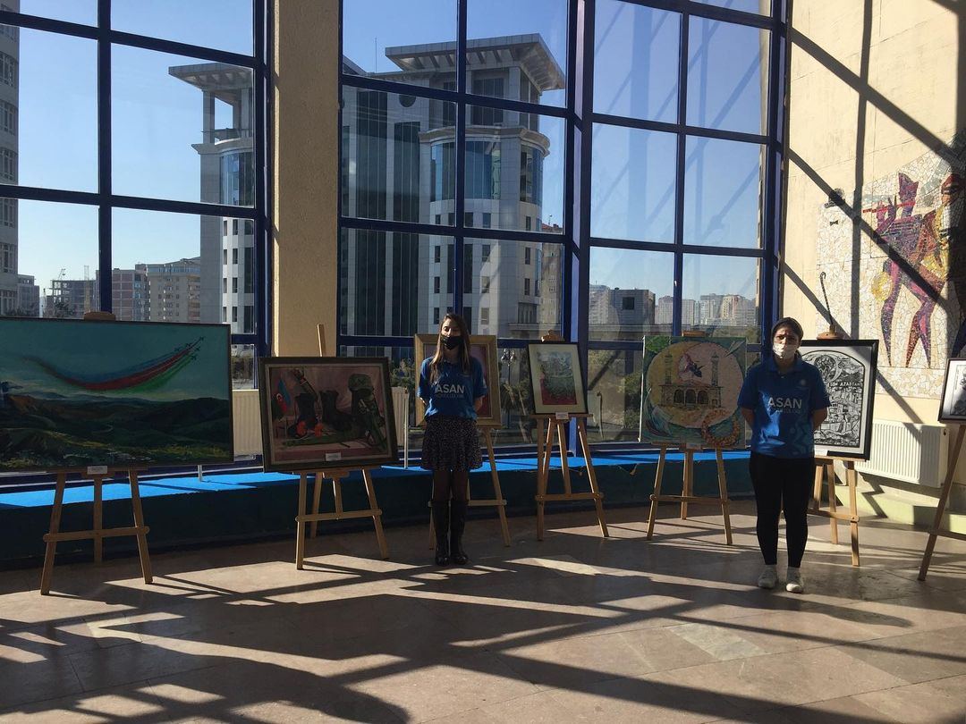 Победа глазами азербайджанских художников (ФОТО)