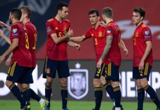 Сборная Испании по футболу стала последним участником плей-офф Лиги наций