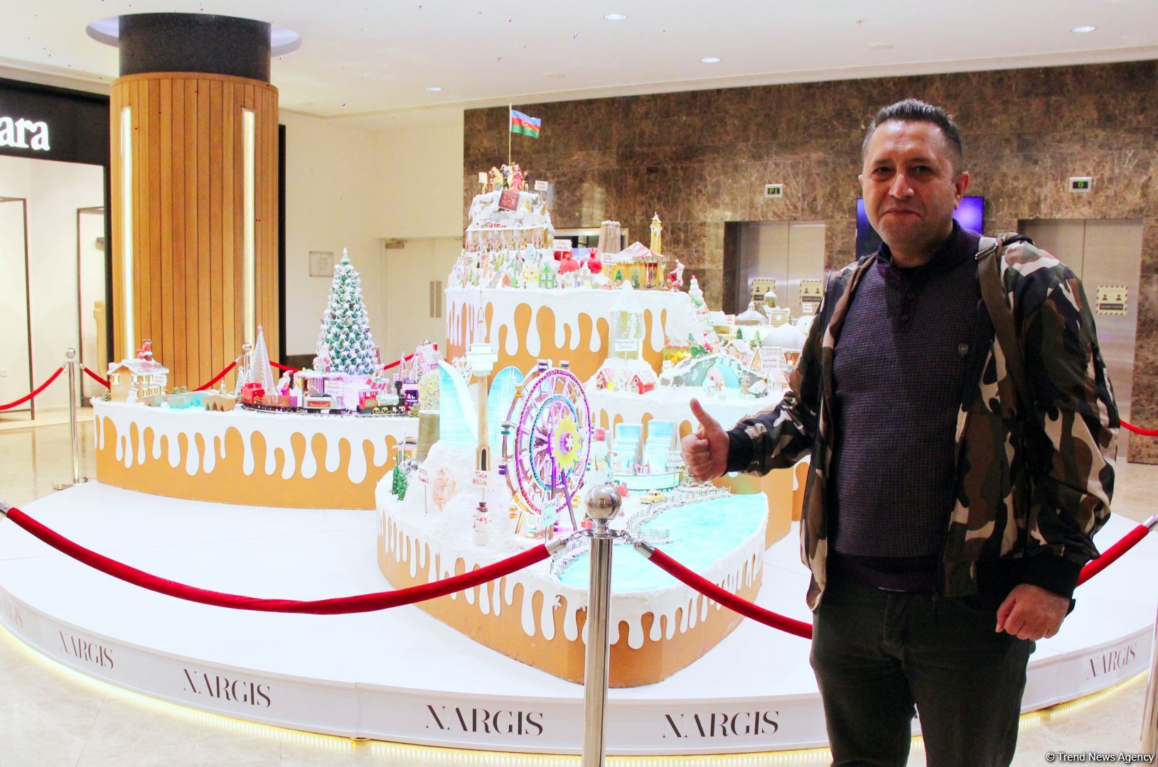 Издательский дом NARGIS открыл Пряничный городок Karabakh – Winter Wonderland  (ФОТО)