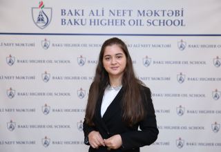 BHOS student: ‘I worked hard to enter Baku Higher Oil School’