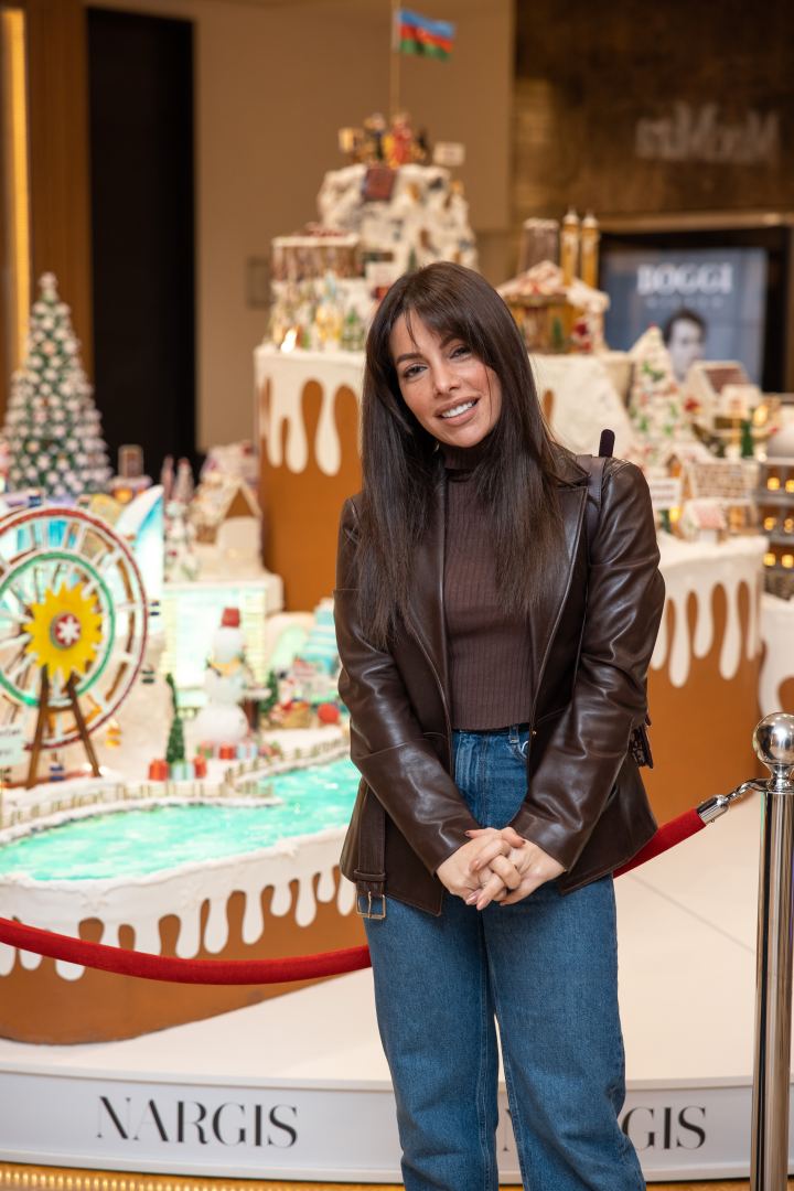 В Port Baku Mall представлена пряничная инсталляция Karabakh – Winter Wonderland в честь Победы Азербайджана (ВИДЕО, ФОТО)