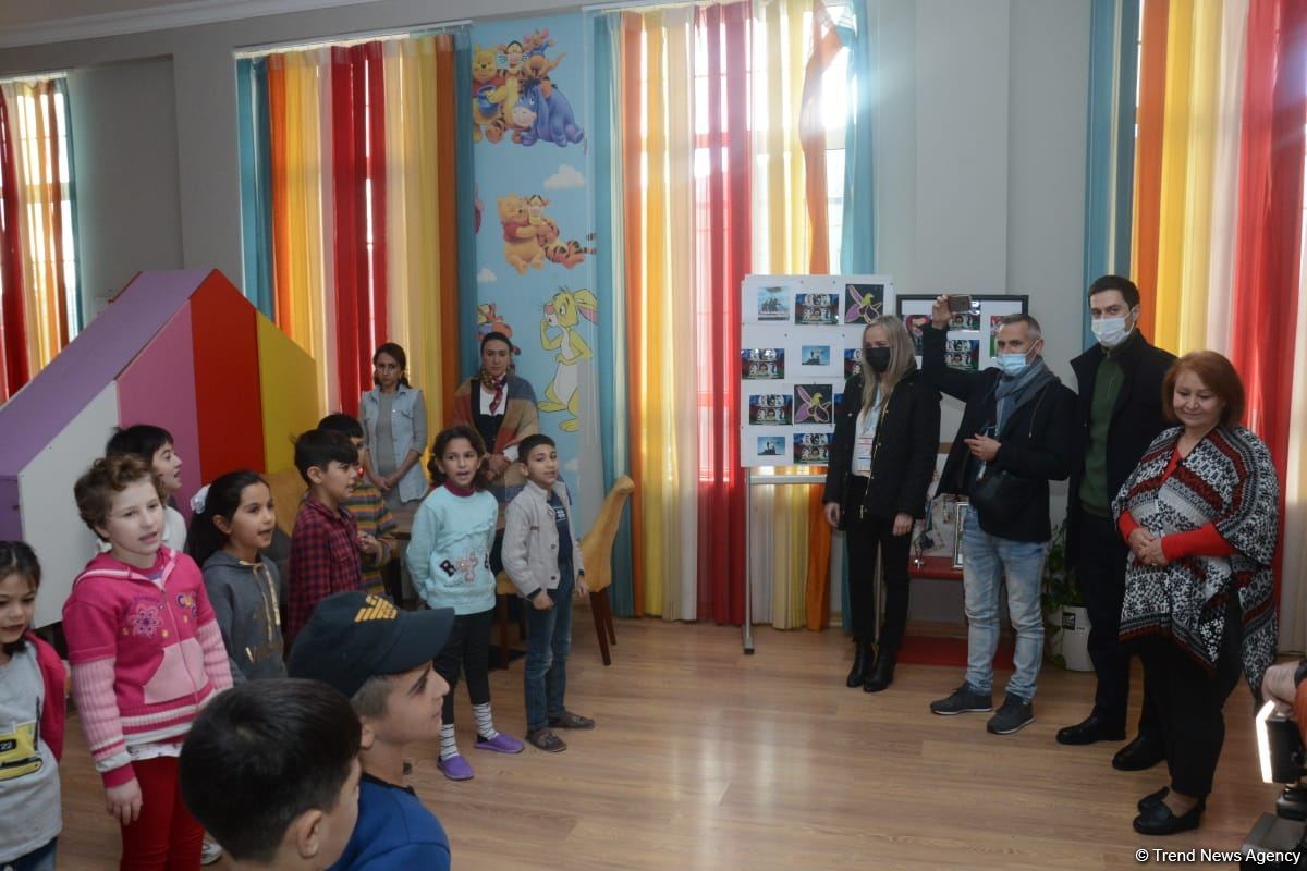 Федерация гимнастики Азербайджана провела благотворительную акцию с участием звездных послов ЧМ в Баку (ФОТО)