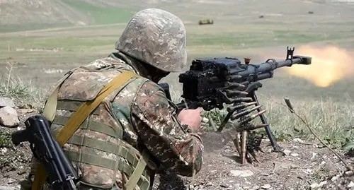 Armenian troops shoot at Azerbaijani military positions in Kalbajar