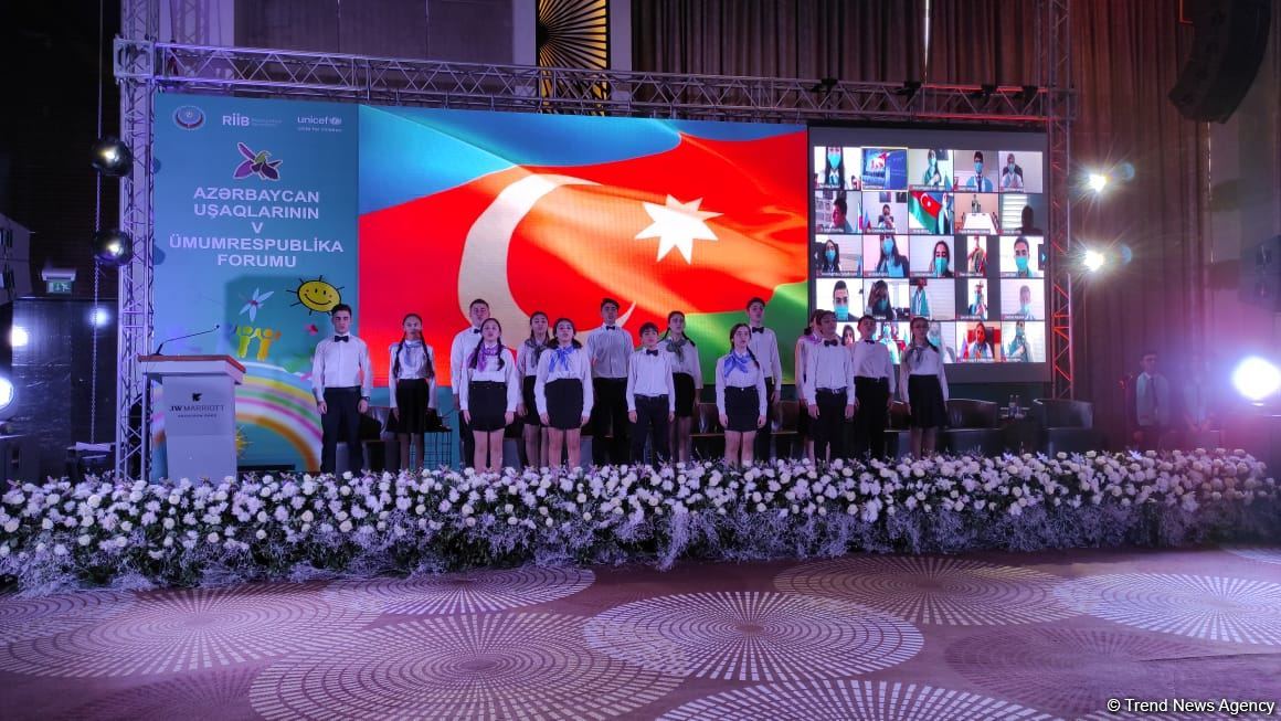 Baku holds V All-Republican Forum of Azerbaijani Children (PHOTO)