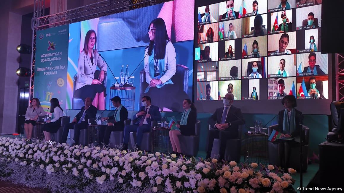 Baku holds V All-Republican Forum of Azerbaijani Children (PHOTO)