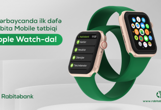 Rabitəbankdan daha bir ilk - artıq “Apple Watch”da!