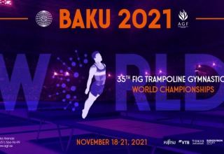 Чемпионат мира в Баку: спортсмен из Китая завоевал "золото" в программе индивидуальных прыжков на батуте