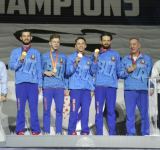 Award ceremony held for winners of team trampoline championship in Baku (PHOTO)