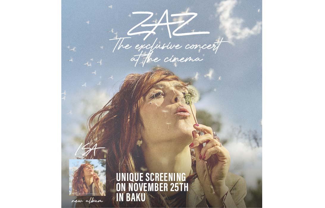 ZAZ: эксклюзивный концерт в Park Cinema