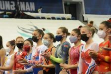 Bakıda Batut Gimnastikası və Tamblinq üzrə 35-ci Dünya Çempionatının üçüncü günü start götürüb (FOTO) - Gallery Thumbnail