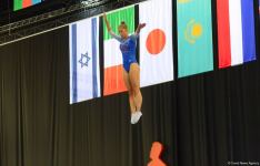 Bakıda Batut Gimnastikası və Tamblinq üzrə 35-ci Dünya Çempionatının üçüncü günü start götürüb (FOTO) - Gallery Thumbnail